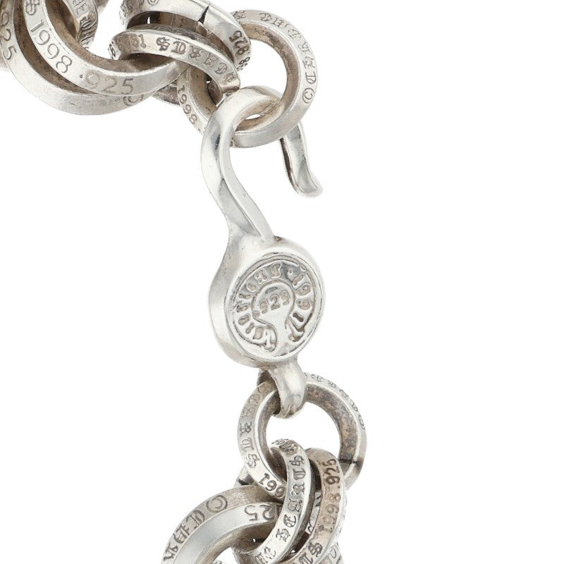 Chrome Hearts Double B Ring Silver Bracelet Size ONE SIZE
