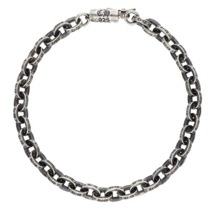 Chrome Hearts Paper Chain Silver Bracelet Size 6.5INCH