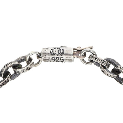 Chrome Hearts Paper Chain Silver Bracelet Size 6.5INCH