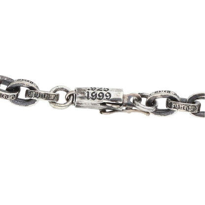 Chrome Hearts Paper Chain Silver Bracelet Size 6.5INCH