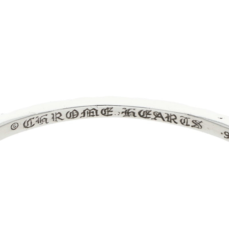 Chrome Hearts BANGLE SCROLL Silver Bracelet Size S