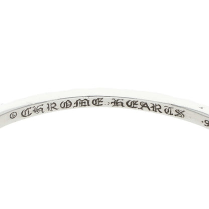 Chrome Hearts BANGLE SCROLL Silver Bracelet Size S