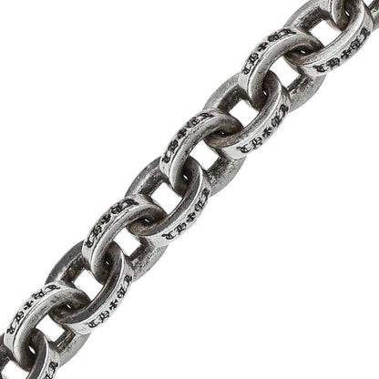 Chrome Hearts Large Paper Chain Silver Bracelet Size 8INCH