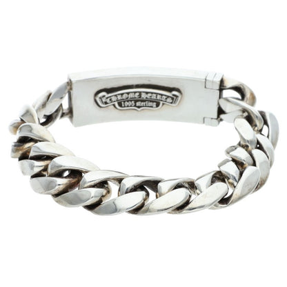 Chrome Hearts ID Dagger Classic Silver Bracelet Size 13LINK