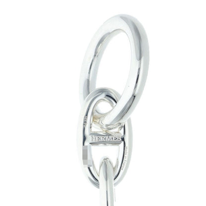 HERMES Chaine d'Ancre GM Silver Bracelet Size 14LINK