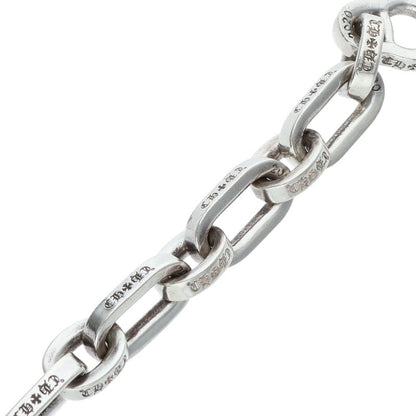Chrome Hearts PAPER E CHAIN Silver Bracelet Size 8LINK