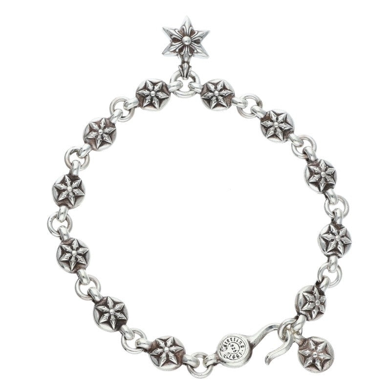 Chrome Hearts Star Ball Silver Bracelet Size ONE SIZE