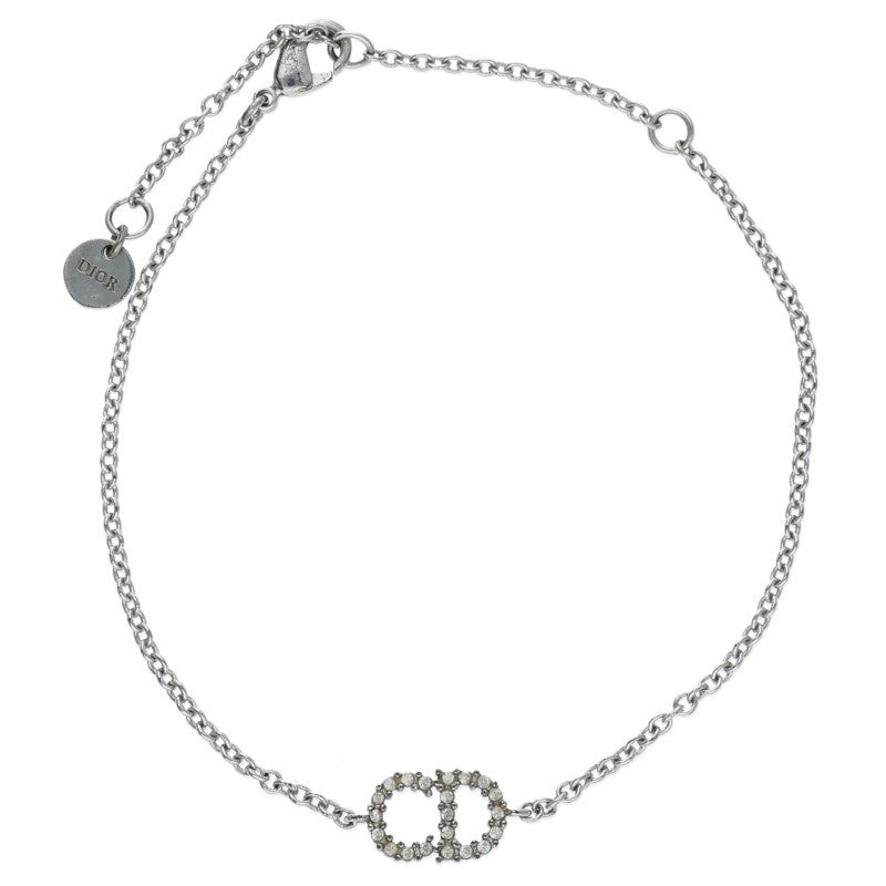 DIOR Rhinestone CD Icon Bracelet Size ONE SIZE