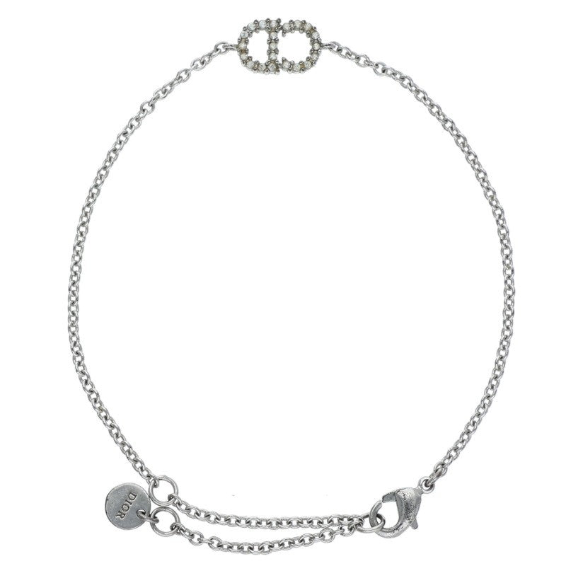 DIOR Rhinestone CD Icon Bracelet Size ONE SIZE