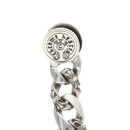 Chrome Hearts FNCY CHN LNK Old Silver Bracelet Size 13LINK