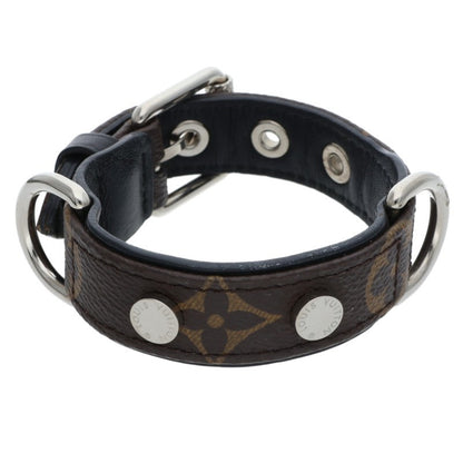 LOUISVUITTON MP013E Monogram Leather Bracelet Size ONE SIZE