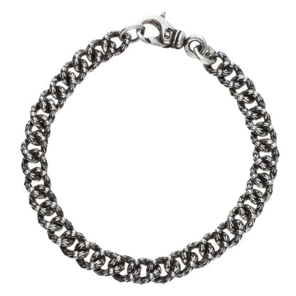 Chrome Hearts XTRA FNCY MINI 925 Silver Bracelet Size 8INCH