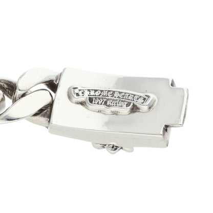 Chrome Hearts ID BOX KEEPER Silver Bracelet Size 13LINK