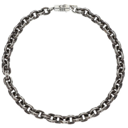 Chrome Hearts PAPER CHAIN Silver Bracelet Size 8INCH