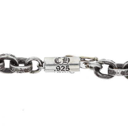 Chrome Hearts PAPER CHAIN Silver Bracelet Size 8INCH