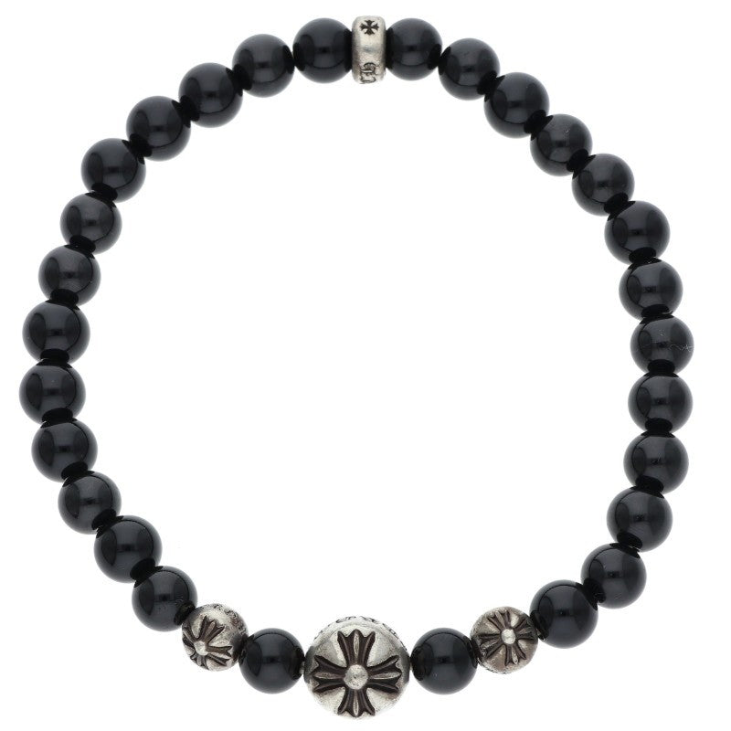 Chrome Hearts 6mm Bead Stretch Bracelet Size ONE SIZE