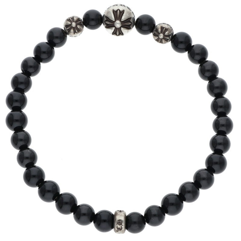 Chrome Hearts 6mm Bead Stretch Bracelet Size ONE SIZE