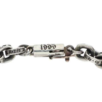 Chrome Hearts Paper Chain 925 Silver Bracelet Size 7INCH