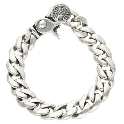 Chrome Hearts SMALL CLSC CHN LNK Silver Bracelet Size 18LINK