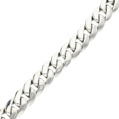 Chrome Hearts ID BBY FLRL CRS Silver Bracelet Size 21LINK