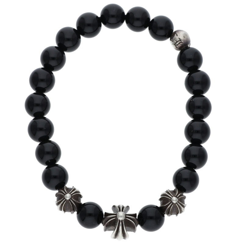 Chrome Hearts 8mm Black Bead Bracelet Size ONE SIZE