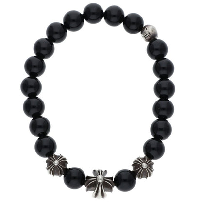 Chrome Hearts 8mm Black Bead Bracelet Size ONE SIZE