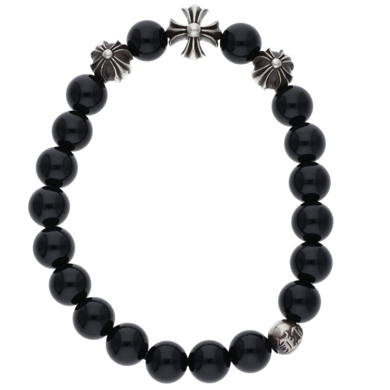 Chrome Hearts 8mm Black Bead Bracelet Size ONE SIZE