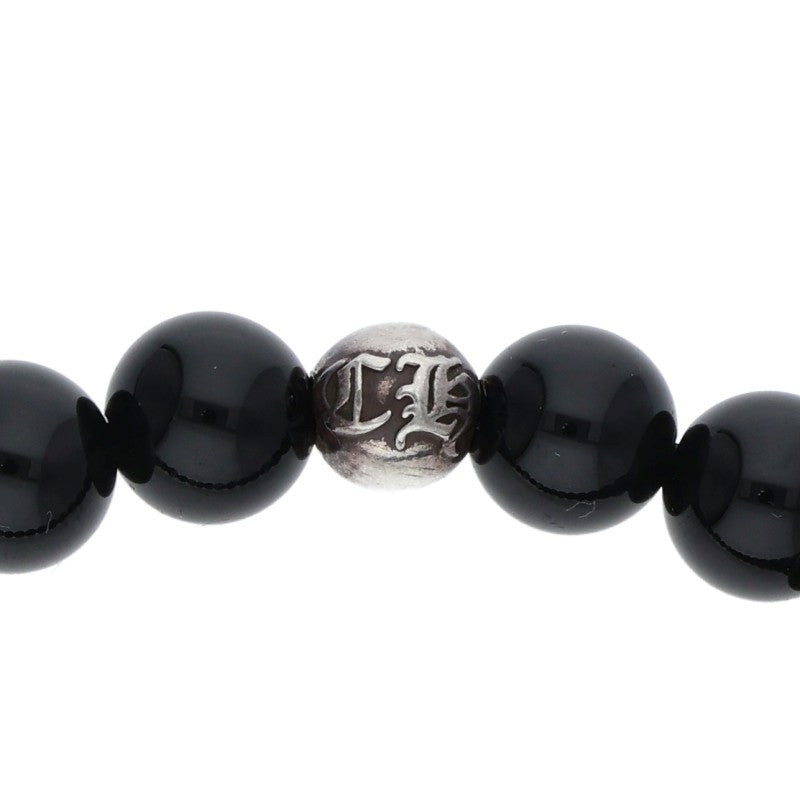 Chrome Hearts 8mm Black Bead Bracelet Size ONE SIZE