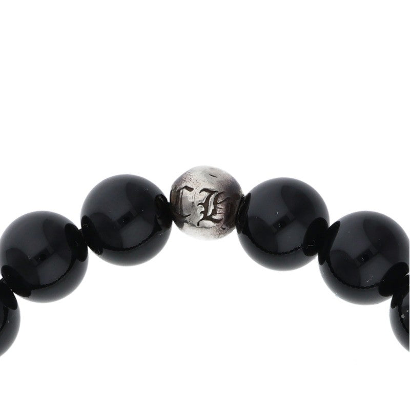 Chrome Hearts 8mm Black Bead Bracelet Size ONE SIZE