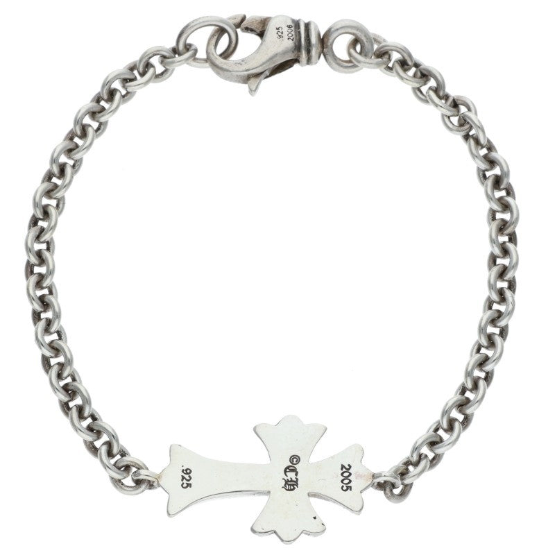 Chrome Hearts Tiny CH Cross Silver Bracelet Size ONE SIZE