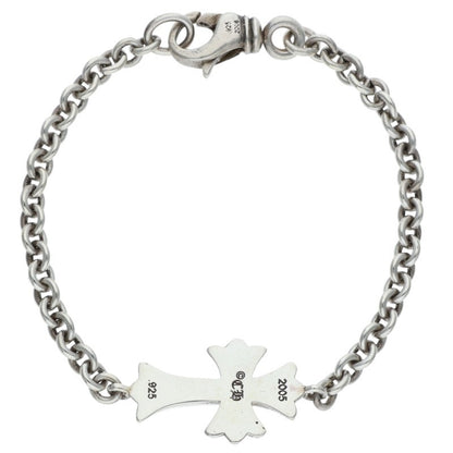 Chrome Hearts Tiny CH Cross Silver Bracelet Size ONE SIZE