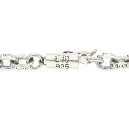 Chrome Hearts PAPER CHAIN 925 Silver Bracelet Size 8INCH