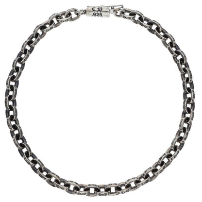 Chrome Hearts PAPER CHAIN 925 Silver Bracelet Size 8INCH