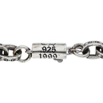 Chrome Hearts PAPER CHAIN 925 Silver Bracelet Size 8INCH