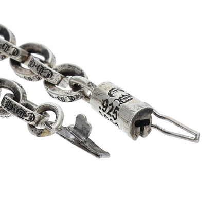 Chrome Hearts PAPER CHAIN 925 Silver Bracelet Size 8INCH