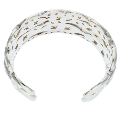 HERMES Chaine d'Ancre Enchainee TGM Silver Bangle Belt Size SH