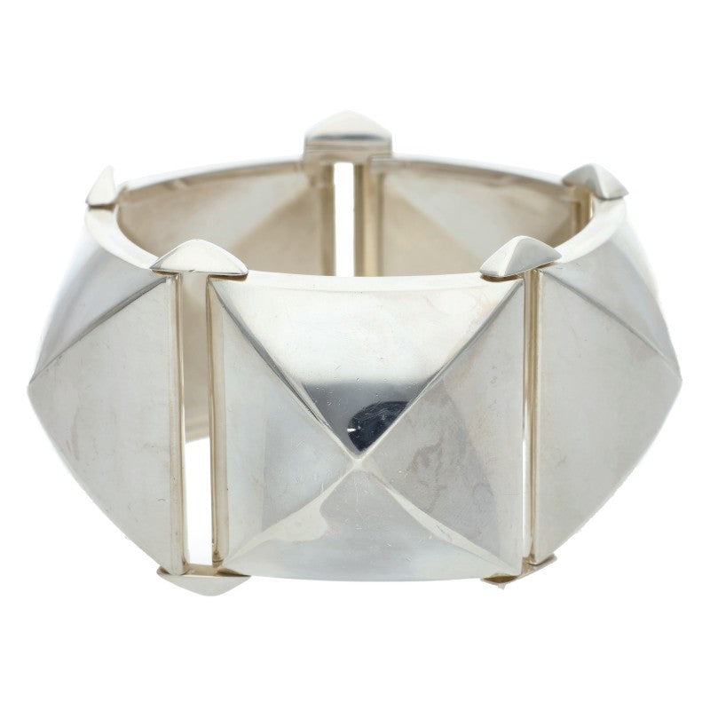 HERMES Medor Silver Bracelet Size 5LINK