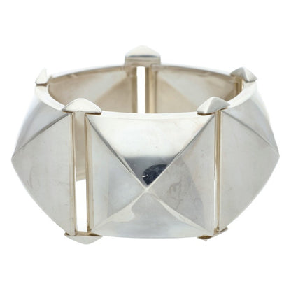 HERMES Medor Silver Bracelet Size 5LINK