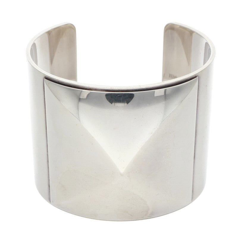 HERMES Medor Silver Bangle Belt Size SH