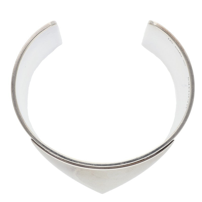 HERMES Medor Silver Bangle Belt Size SH