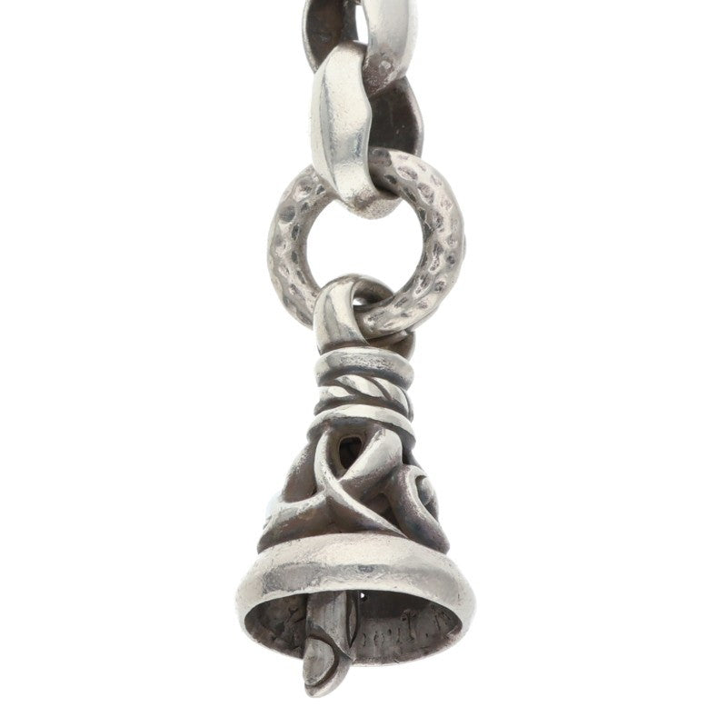 LEONARD KAMHOUT Silk Link M w/ Crane Bracelet Silver Size M