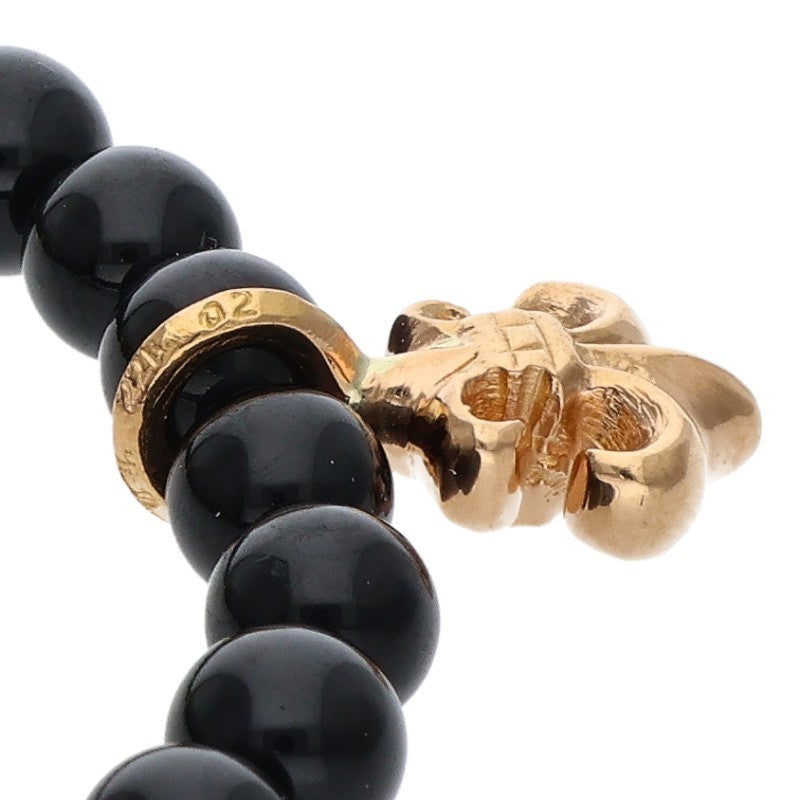 Chrome Hearts 22K 6mm BS Fleur Bead ONE SIZE Bracelet Size ONE SIZE