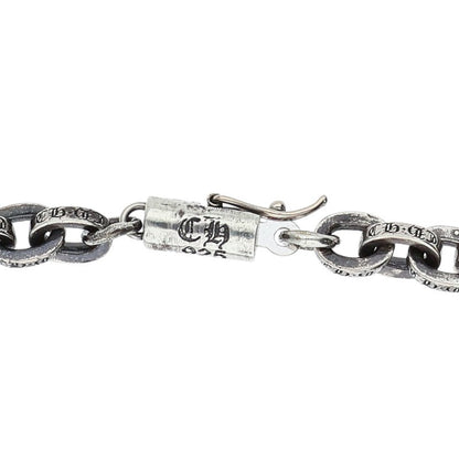 Chrome Hearts Paper Chain Silver Bracelet Size 7INCH