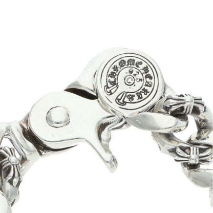 Chrome Hearts FNCY CHN LNK Silver Bracelet Size 15LINK