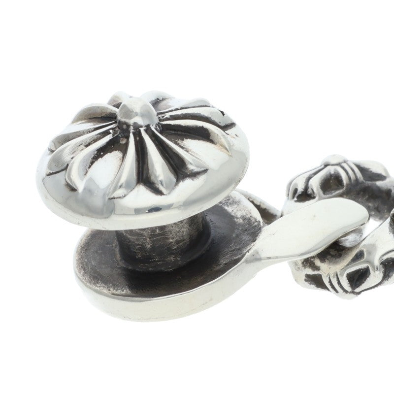 Chrome Hearts FNCY CHN LNK Silver Bracelet Size 15LINK