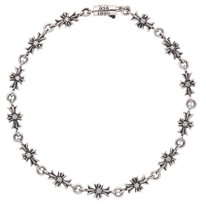 Chrome Hearts TNY E CH PLS DIA Diamond Bracelet Size 13LINK