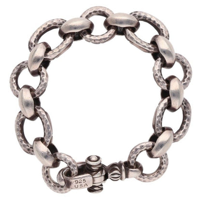LEONARD KAMHOUT 925 Silver Crane Bracelet