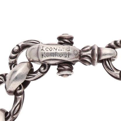 LEONARD KAMHOUT 925 Silver Crane Bracelet