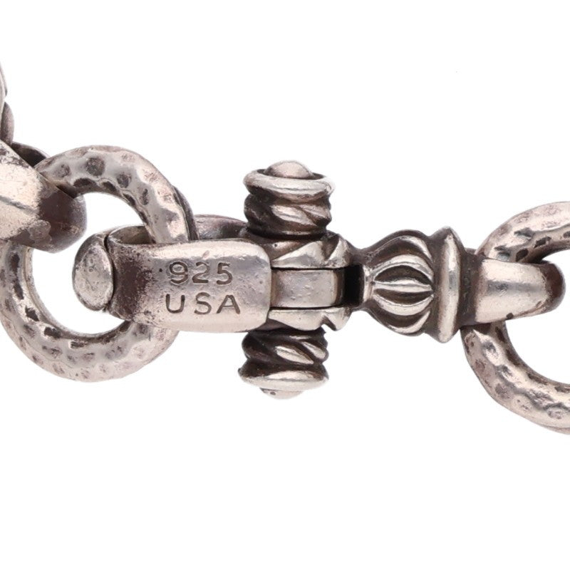 LEONARD KAMHOUT 925 Silver Crane Bracelet