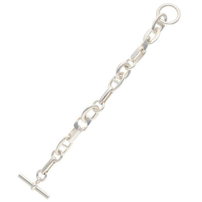 HERMES Aleas PM Silver Bracelet Size 15LINK